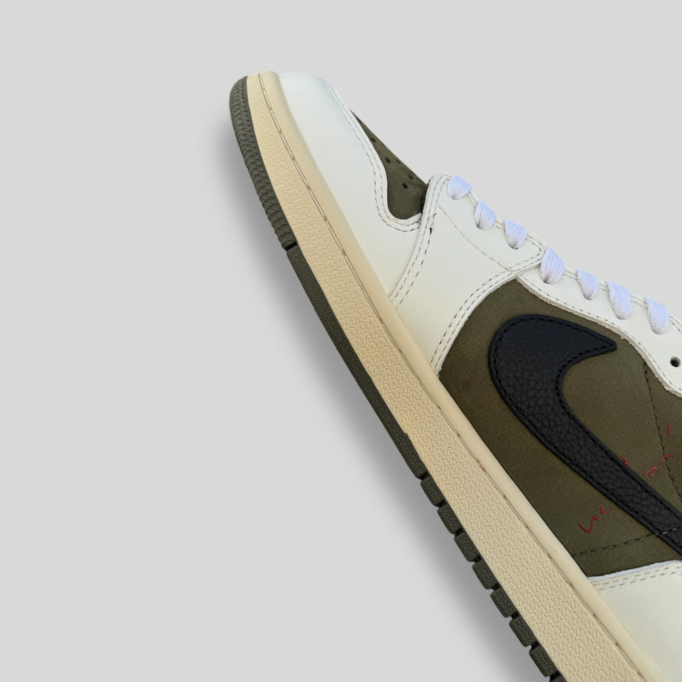 Air Jordan 1 Low x Travis Scott Reverse Olive