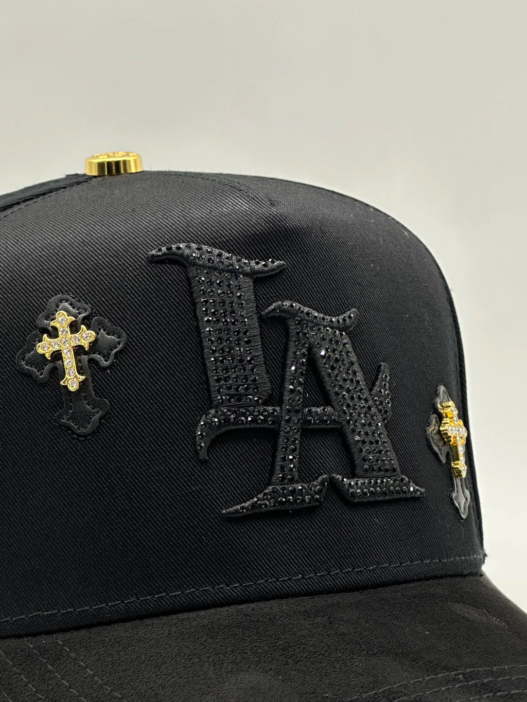 GORRA BIG BOSS // X KLAN HATS LA CRUZ GOLD