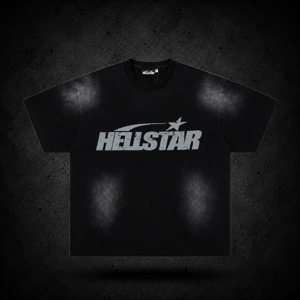 Playera Hellstar Classic Logo Negra
