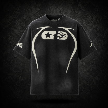 Playera Hellstar Eclipse Negra