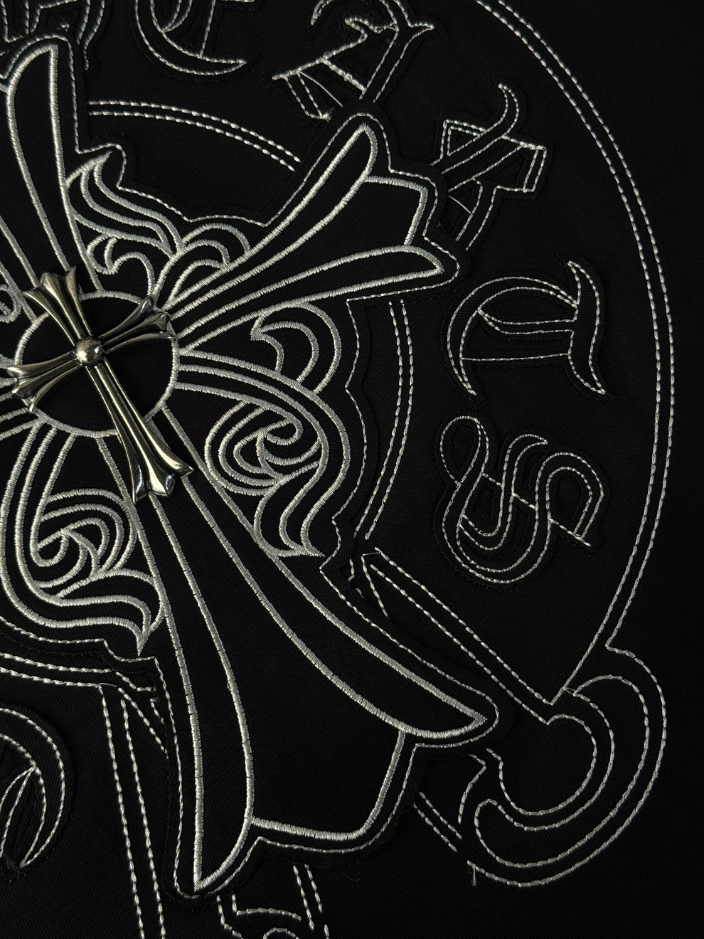 3 Cruzes De Metal Chrome Hearts