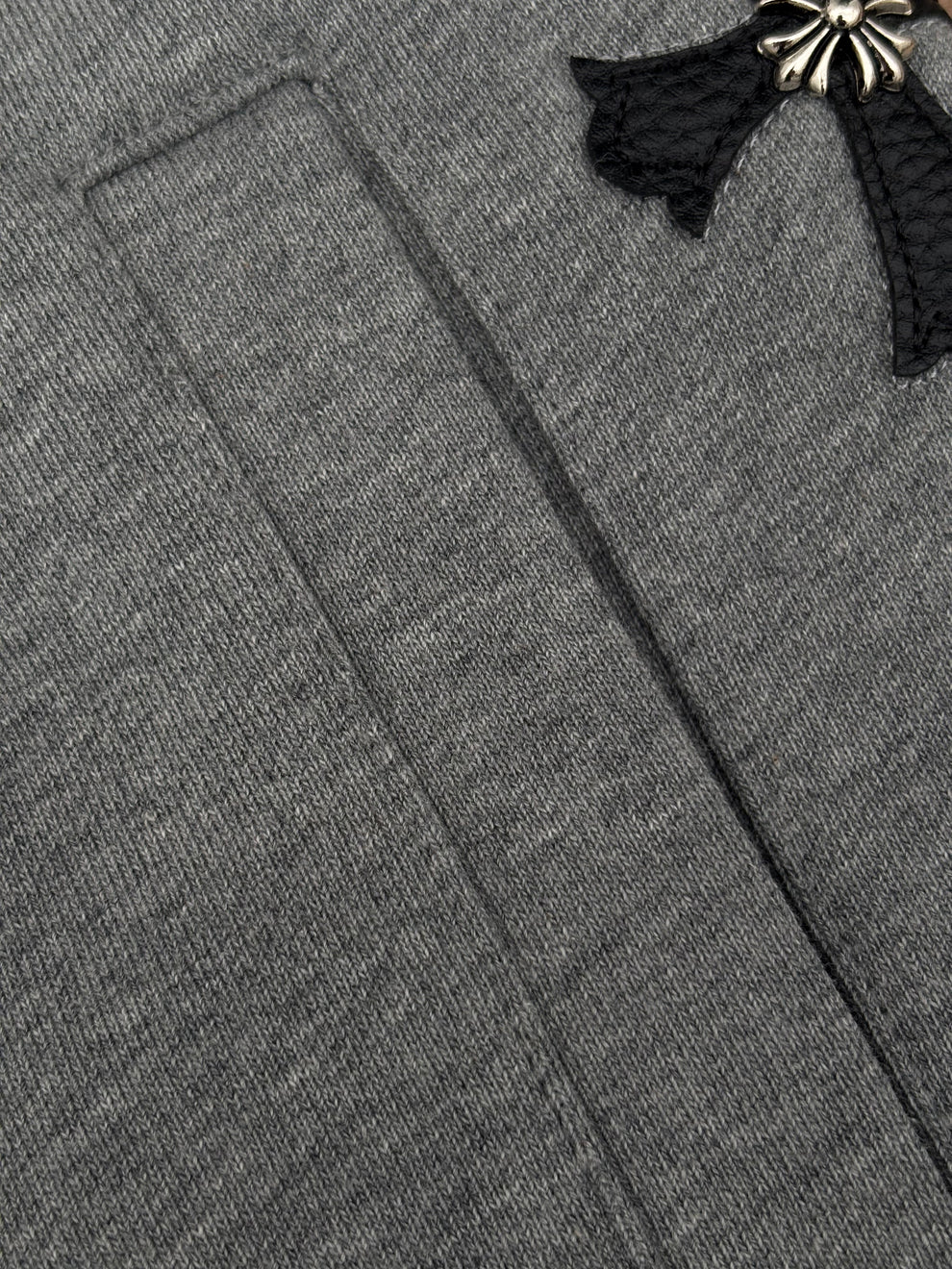 Short Chrome Cross Washed Gris