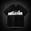 Playera Hellstar Classic Logo Negra