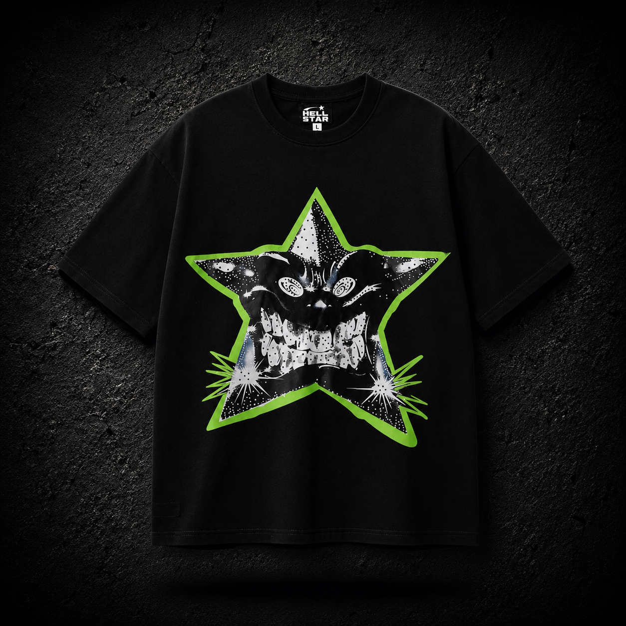 Playera Hellstar Neon Demon Negra
