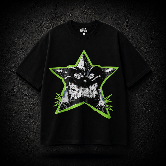 Playera Hellstar Neon Demon Negra