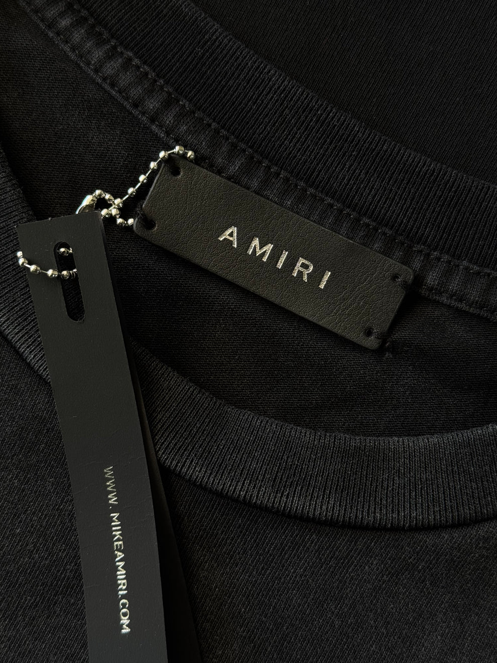 Playera Amiri Negra