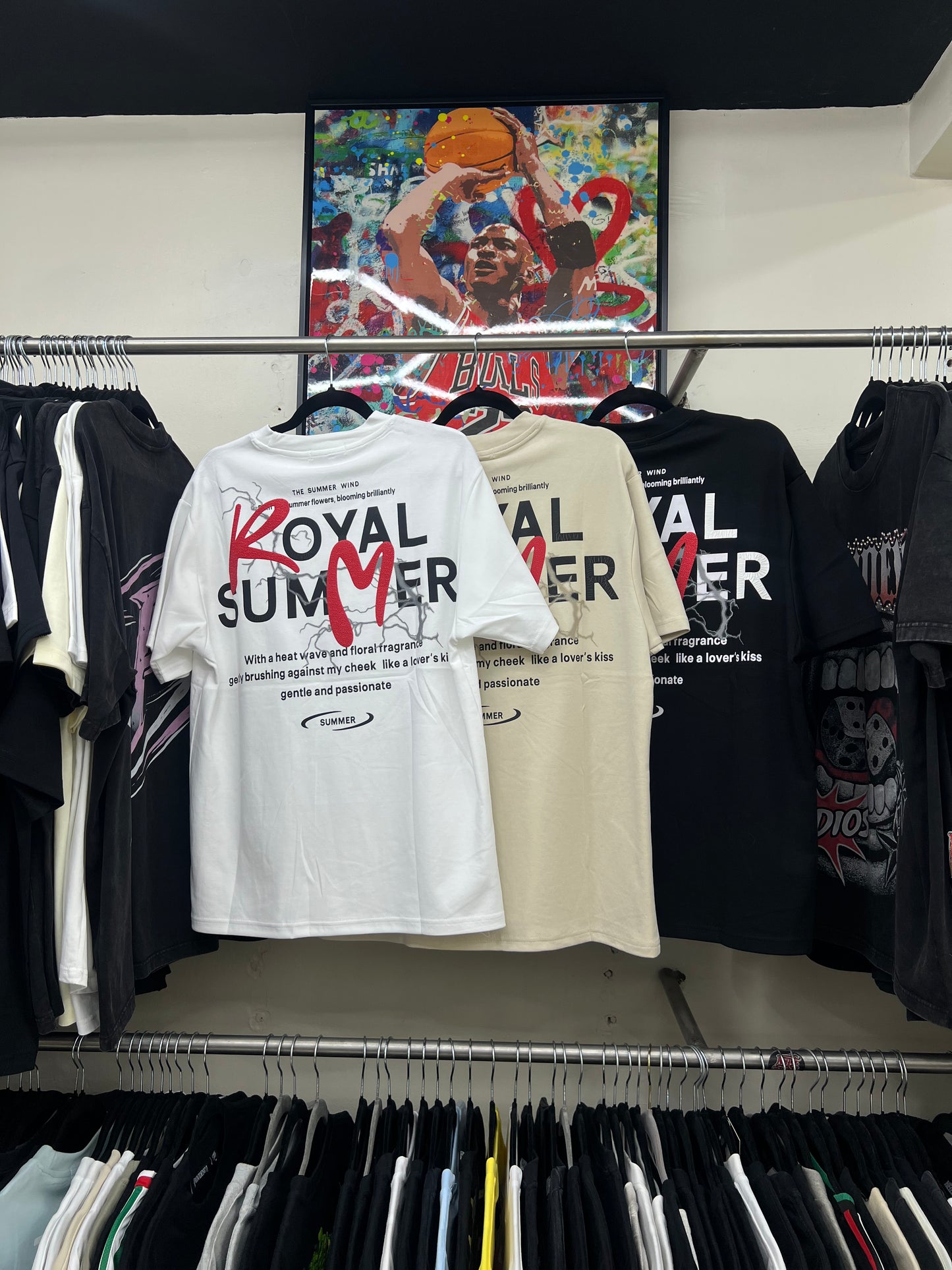 Playera Royal Summer Oversize