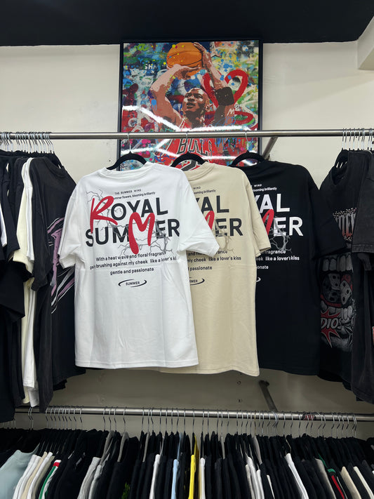 Playera Royal Summer Oversize