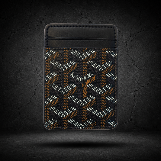Tarjetero Magnético Goyard Saint Honoré – Negro