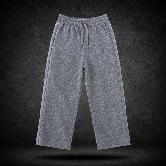 Pantalón Wide Leg Alo Premium Gris Jaspe