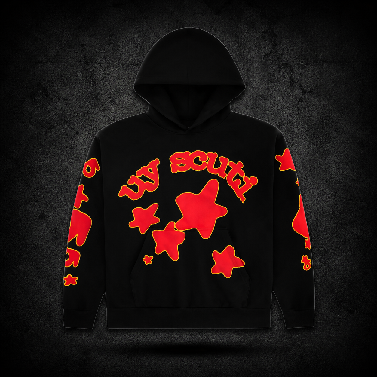 Sp5der WY Scuti Black Hoodie