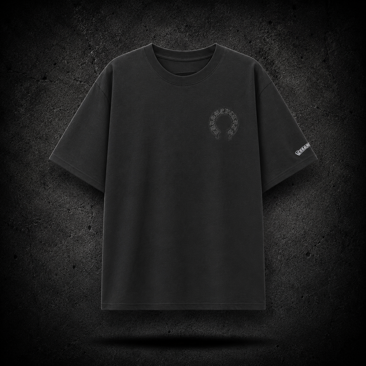 Playera Chrome Hearts Black Horseshoe