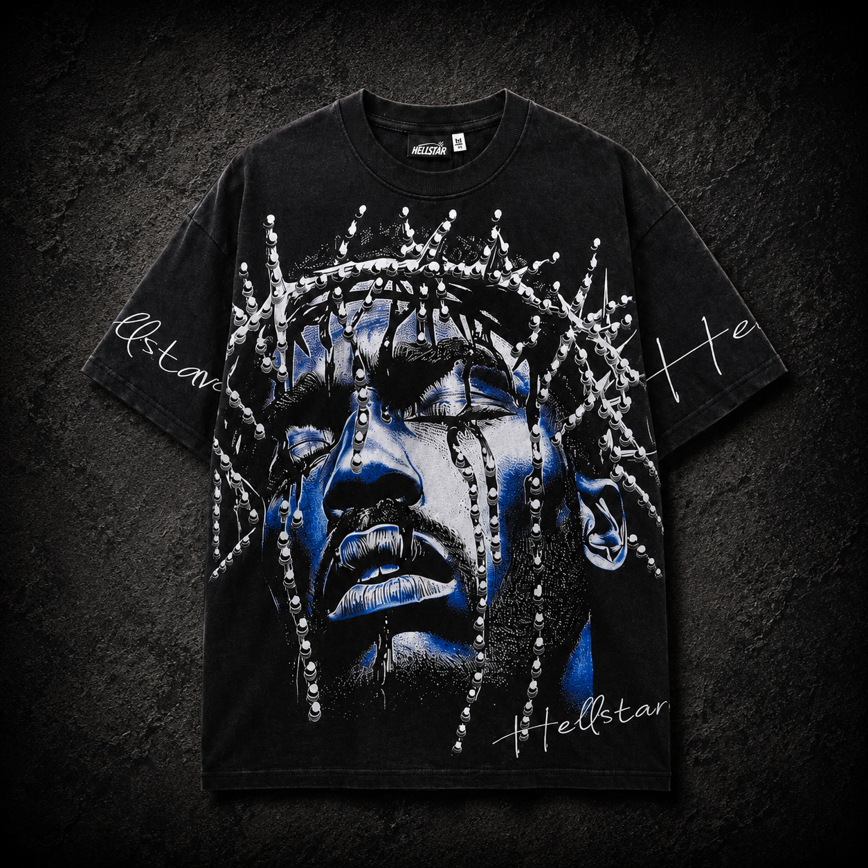 Playera Hellstar Blue Crown ⭐