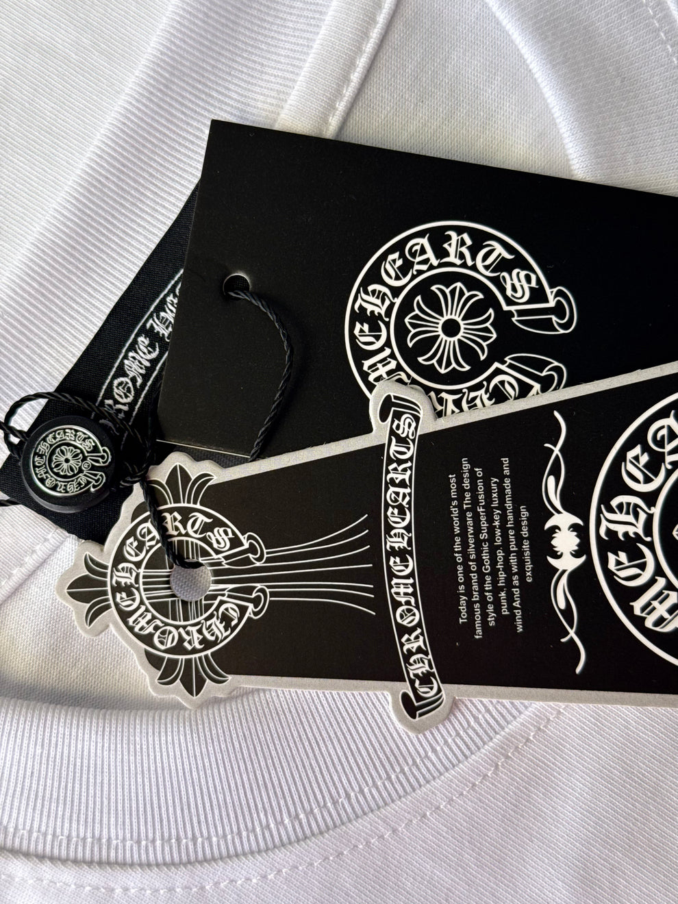 Playera Chrome Hearts Blanca