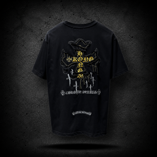 Playera Chrome Hearts Holy Cross Black