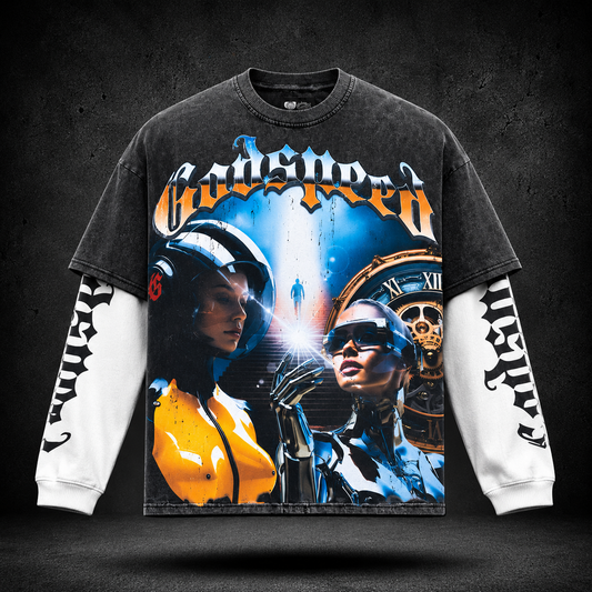 Playera Godspeed Cyber Future Layered