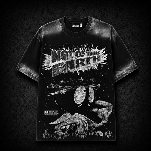 Playera Hellstar Void Orbit Black