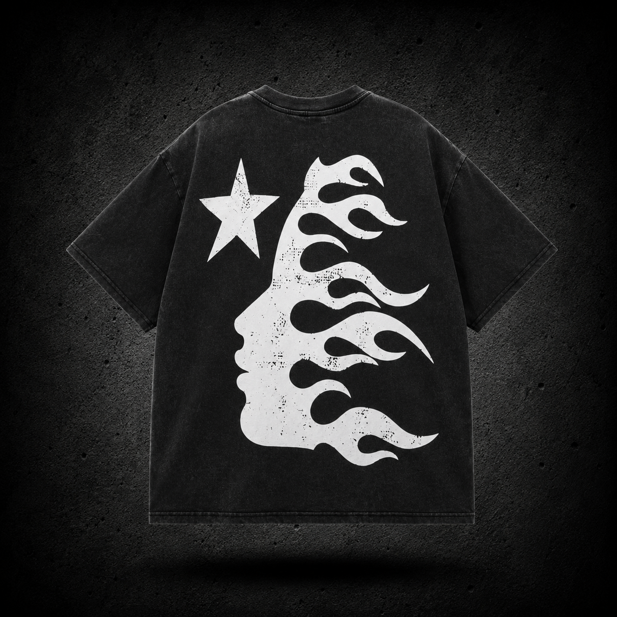 Playera Hellstar Eclipse Smile Black