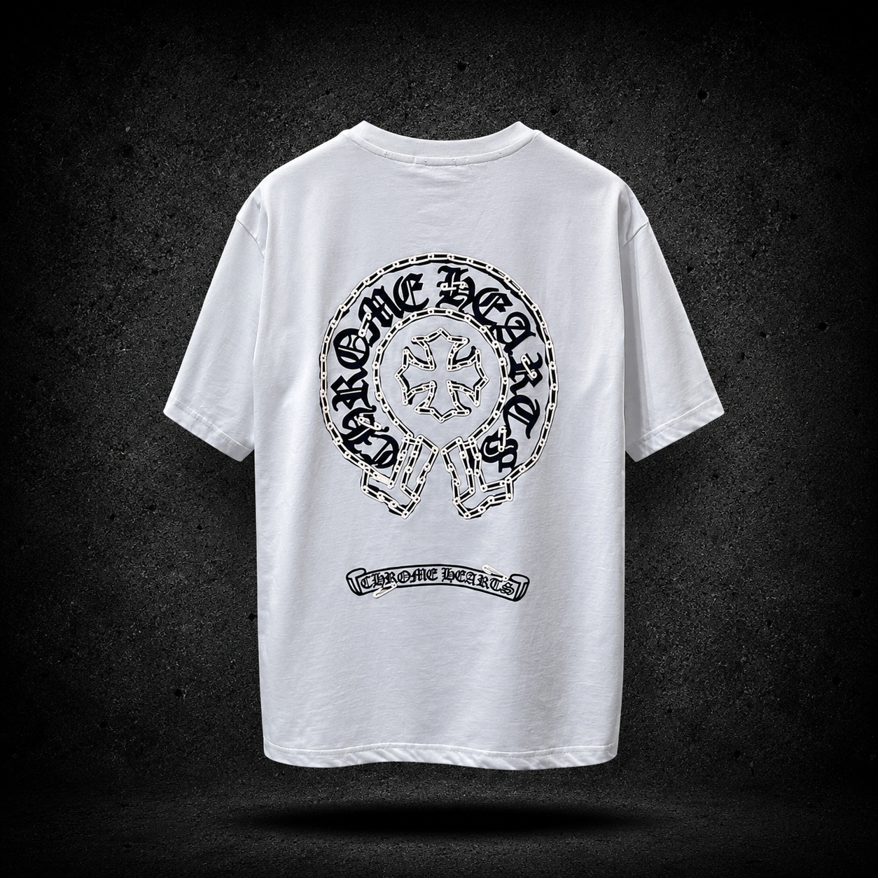 Playera Chrome Hearts Horseshoe White