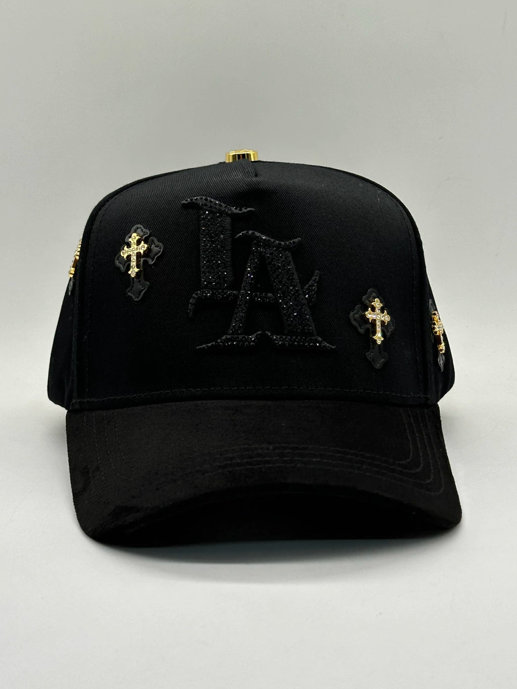 GORRA BIG BOSS // X KLAN HATS LA CRUZ GOLD