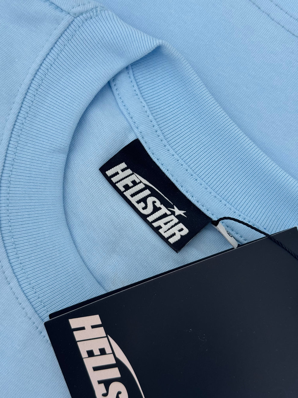 Playera Hellstar World Tour Sky Blue