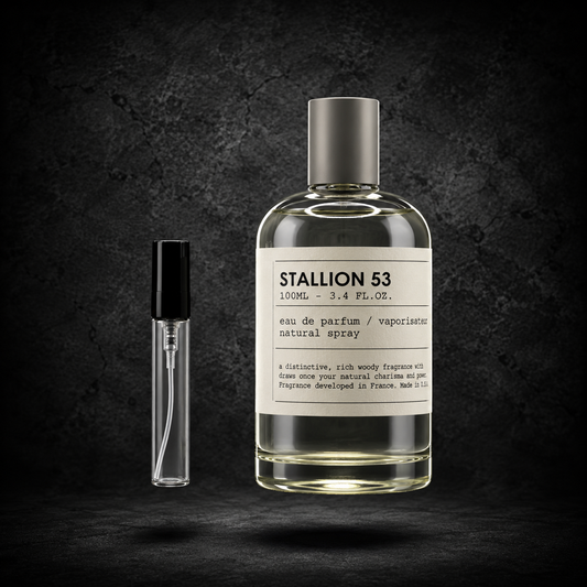 Decant 5ml "Stallion 53" - Dupe Santal 33