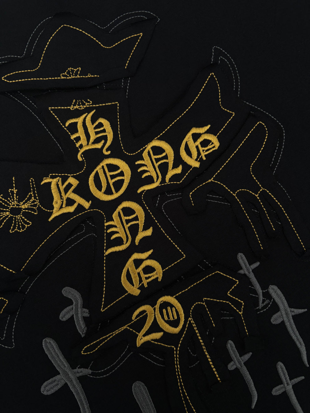 Playera Chrome Hearts Holy Cross Black