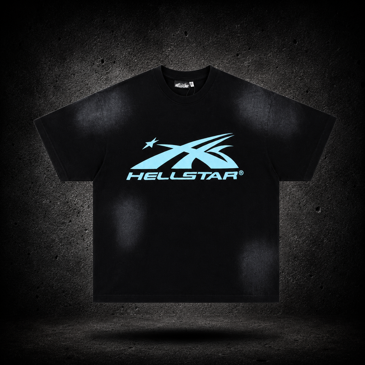 Playera Hellstar Classic Logo Negra