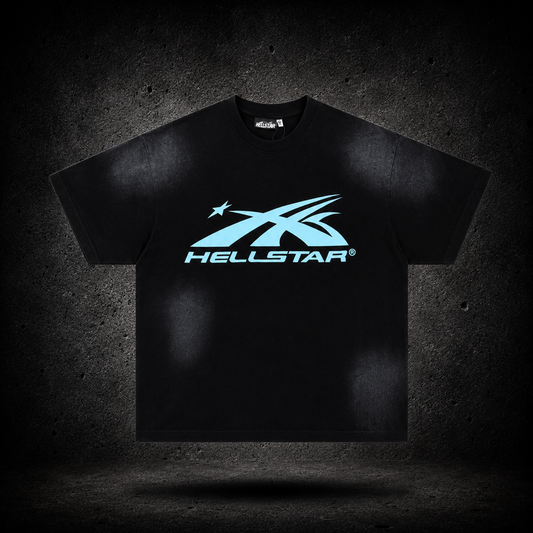 Playera Hellstar Classic Logo Negra