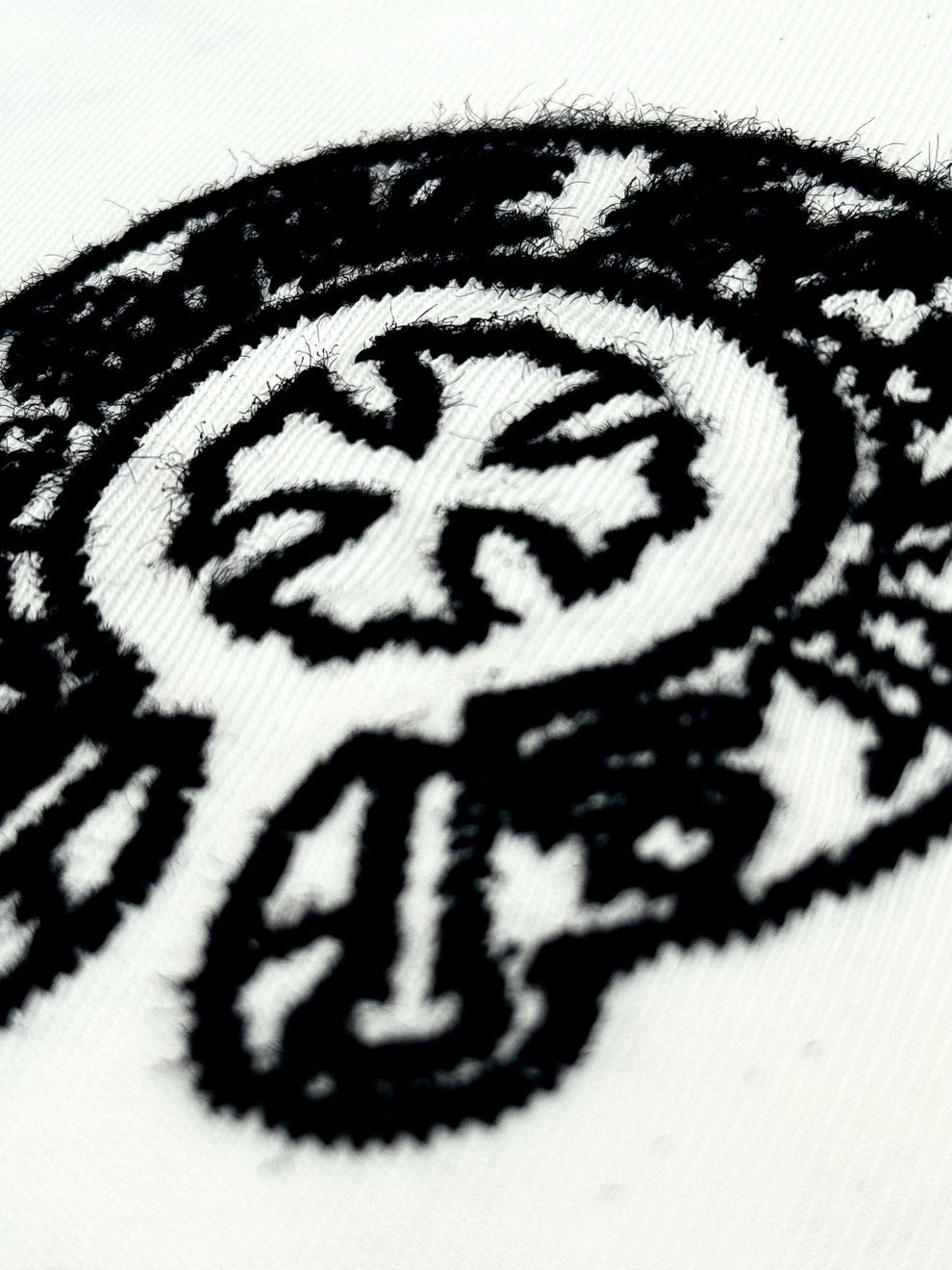 Chrome Hearts Horseshoe Cross White Tee