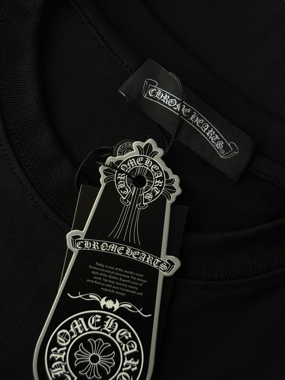 Logo Con Mancha Blanca Chrome Hearts