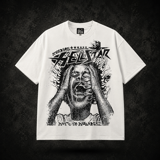 Playera Hellstar Lost in Paradise Blanca