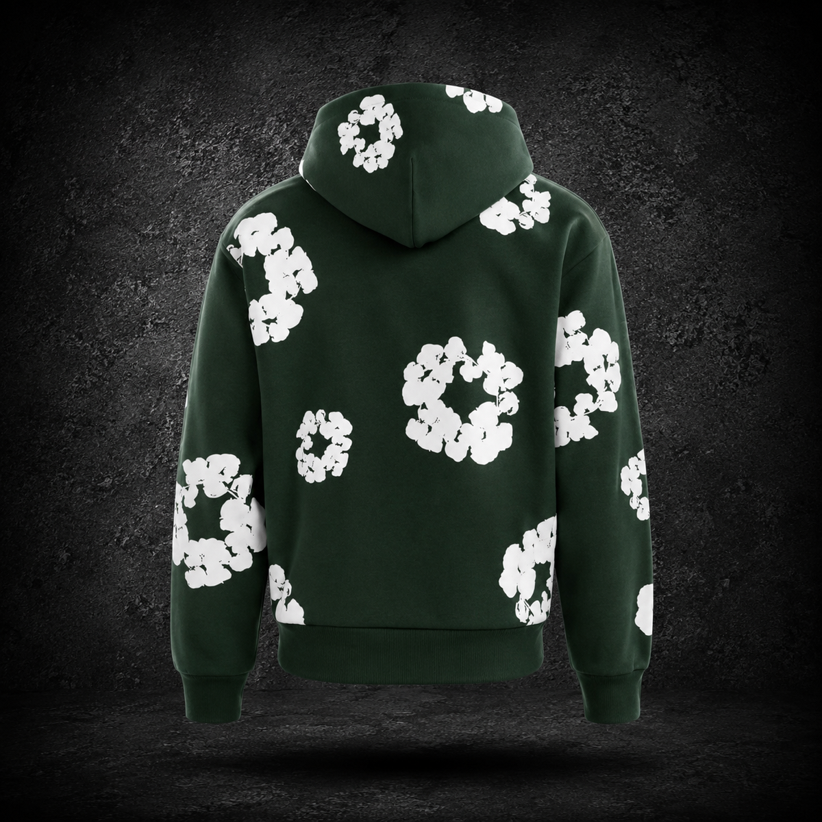 Hoodie Denim Tears Verde