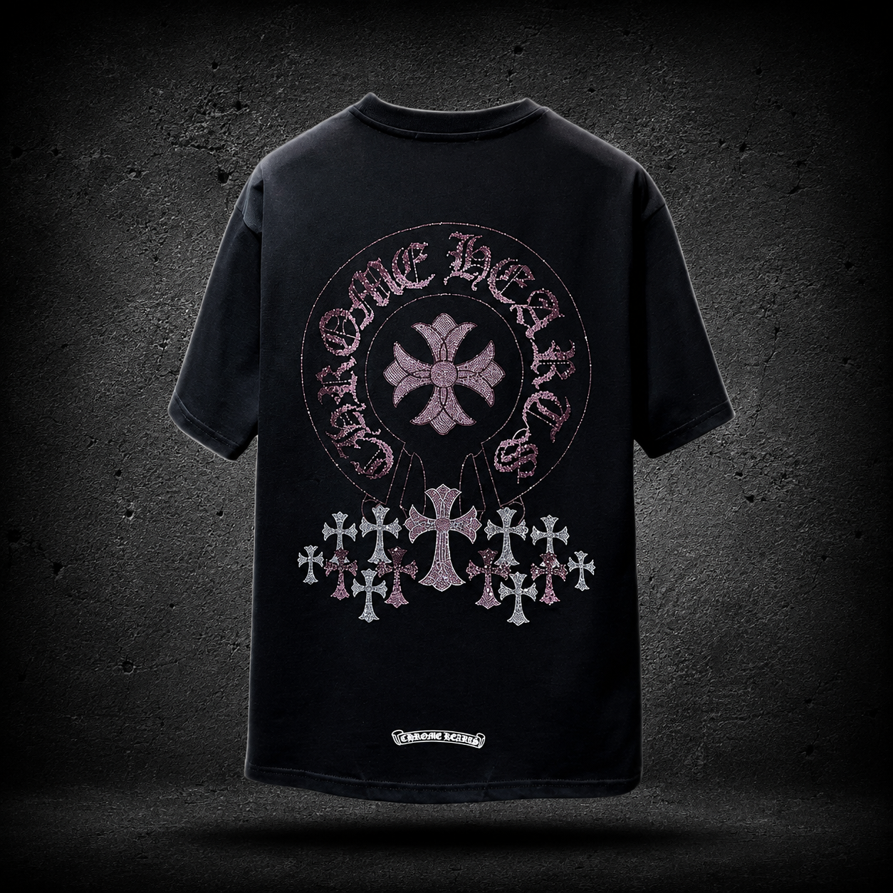 Chrome Hearts Multi Cross Pink