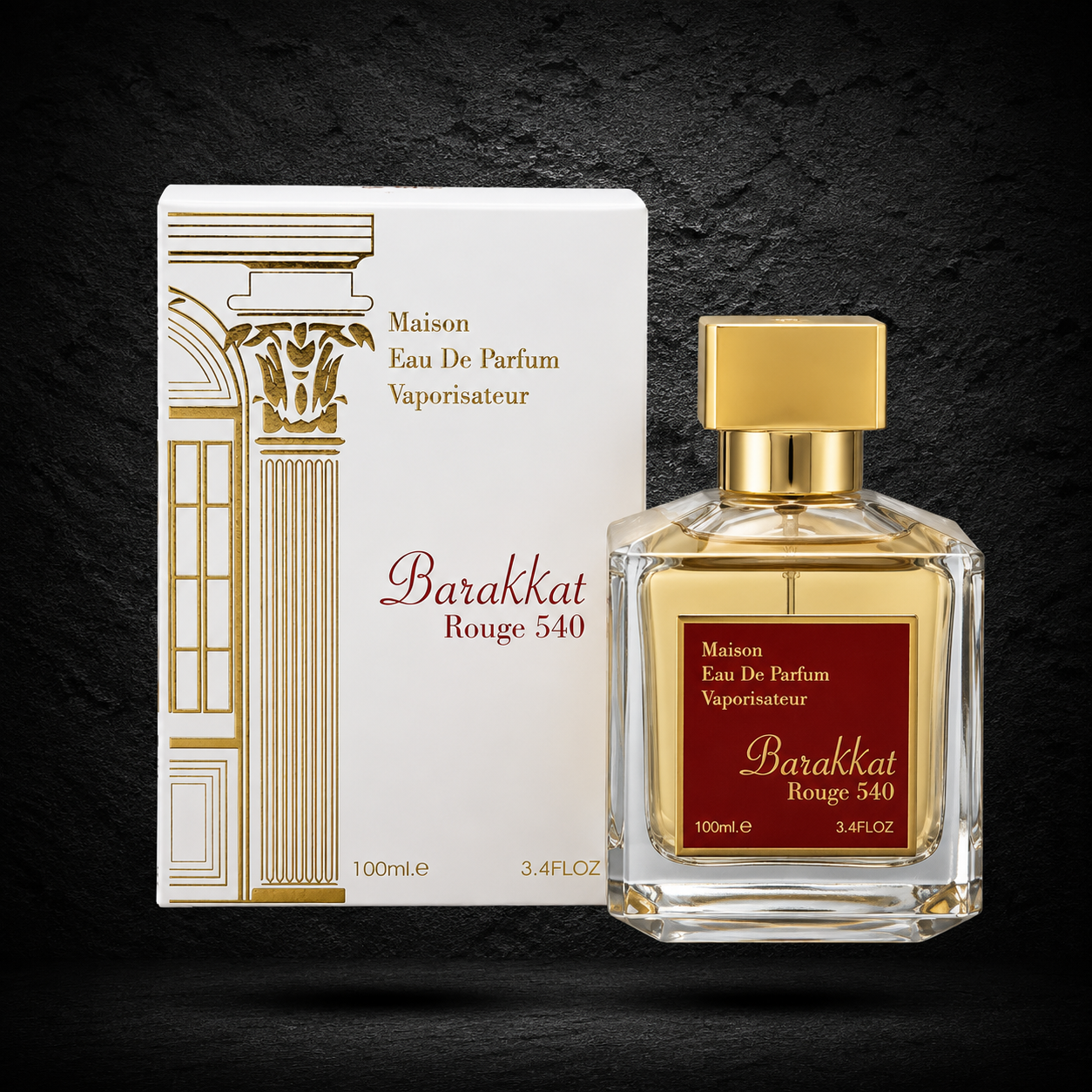 PERFUME Barakkat Rouge 540 Eau de Parfum 100 ml – Maison Alhambra