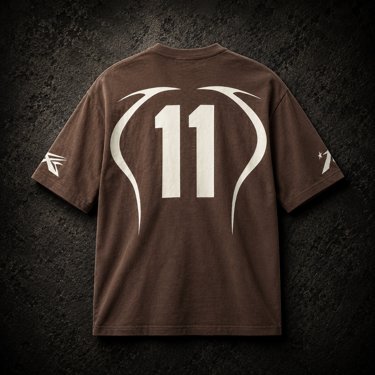 Playera Hellstar Eclipse Café