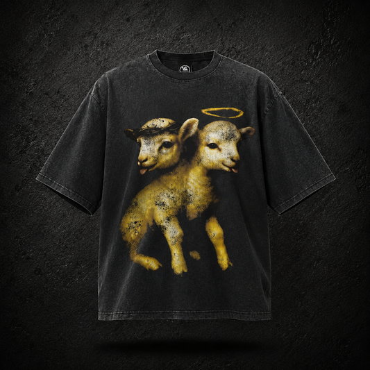 Playera Hellstar Dual Lamb Negra