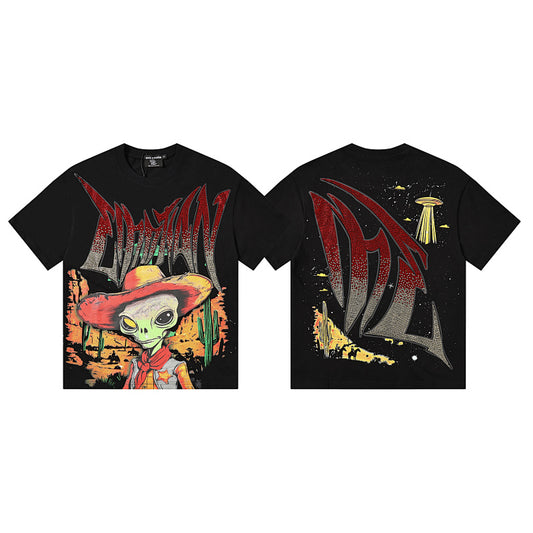 Playera Mixed Emotion – Galactic Black