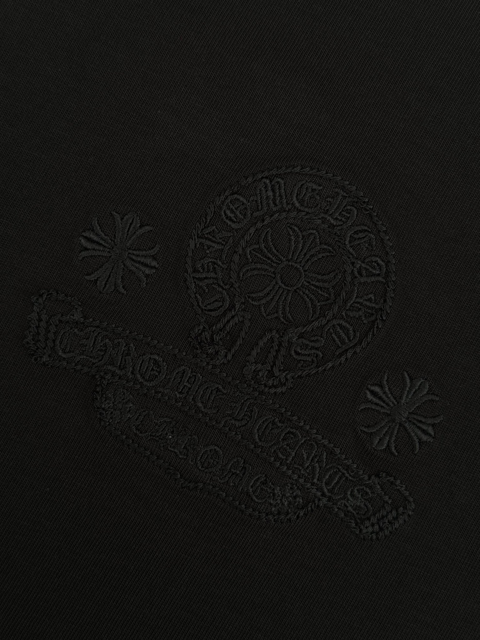 Chrome Hearts Tonal Black Tee 🖤