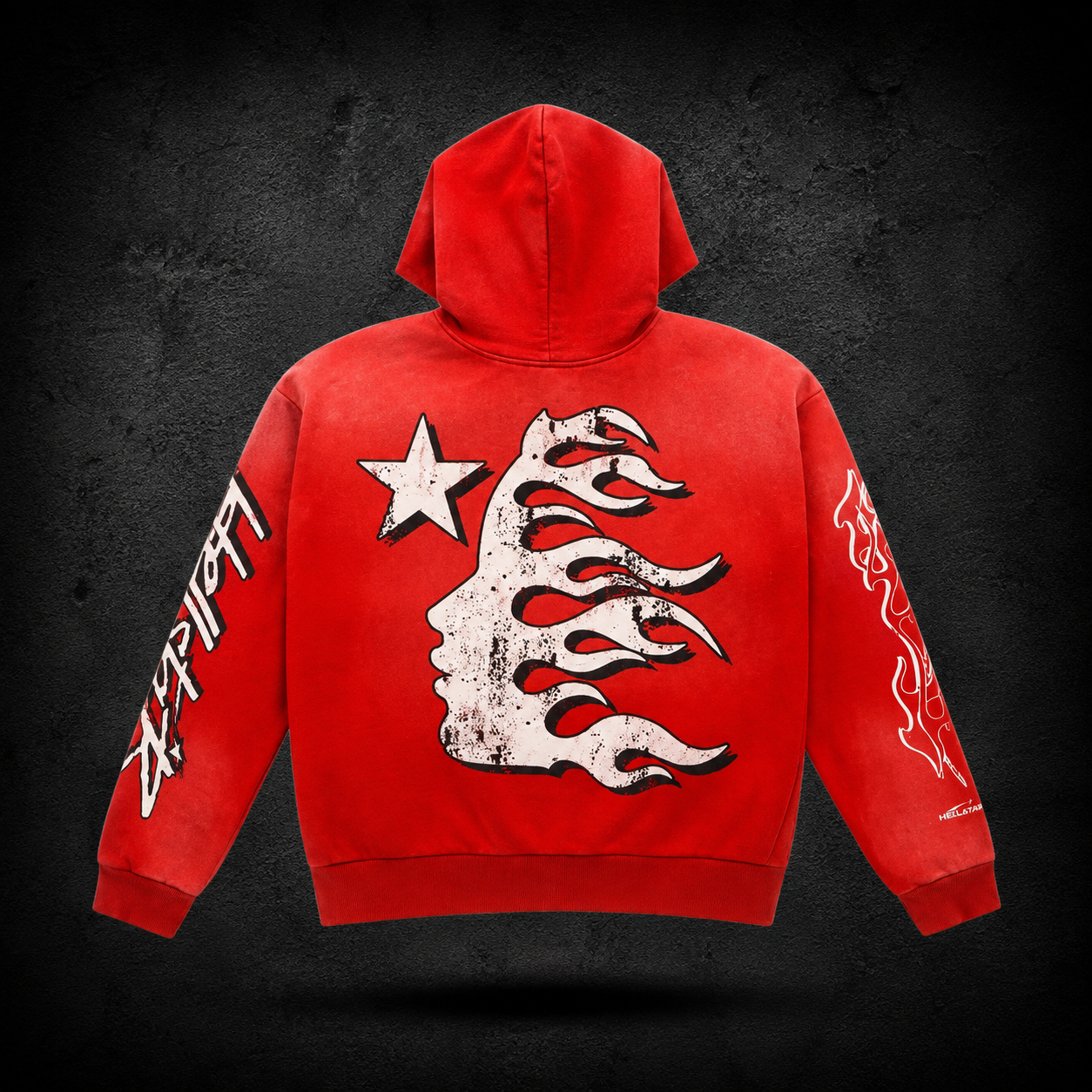 Hoodie Hellstar Records Red