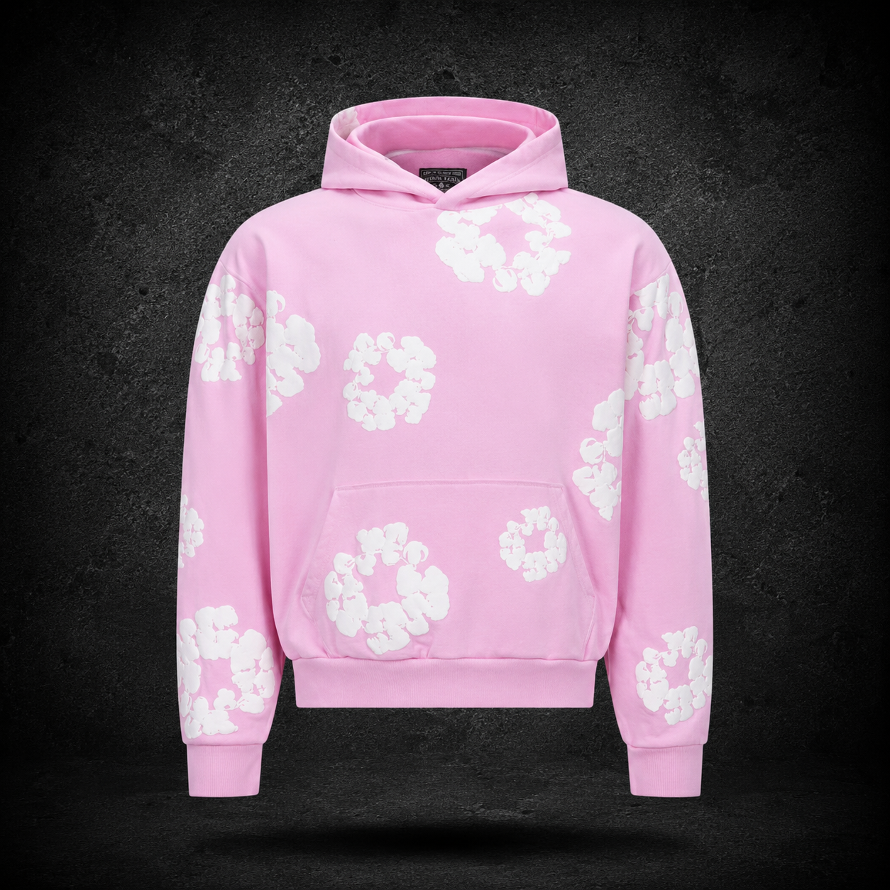 Hoodie Denim tears Rosa