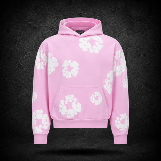 Hoodie Denim tears Rosa