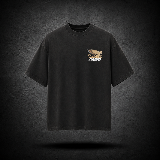 Playera AMIRI Pegasus Vintage Black