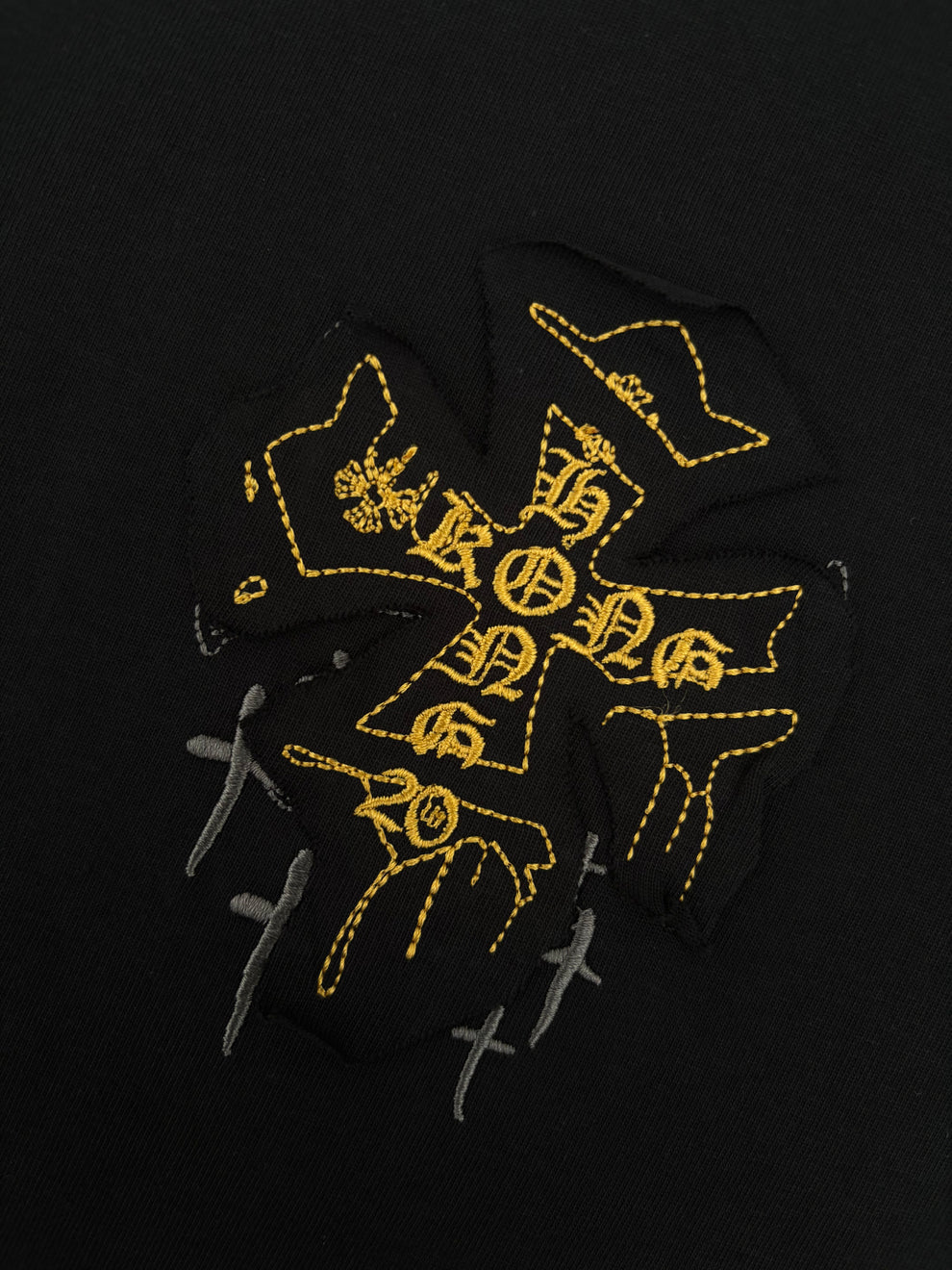 Playera Chrome Hearts Holy Cross Black