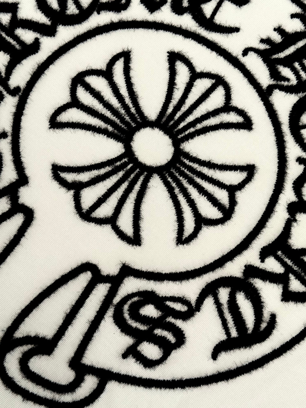 Chrome Hearts Horseshoe Cross White Tee
