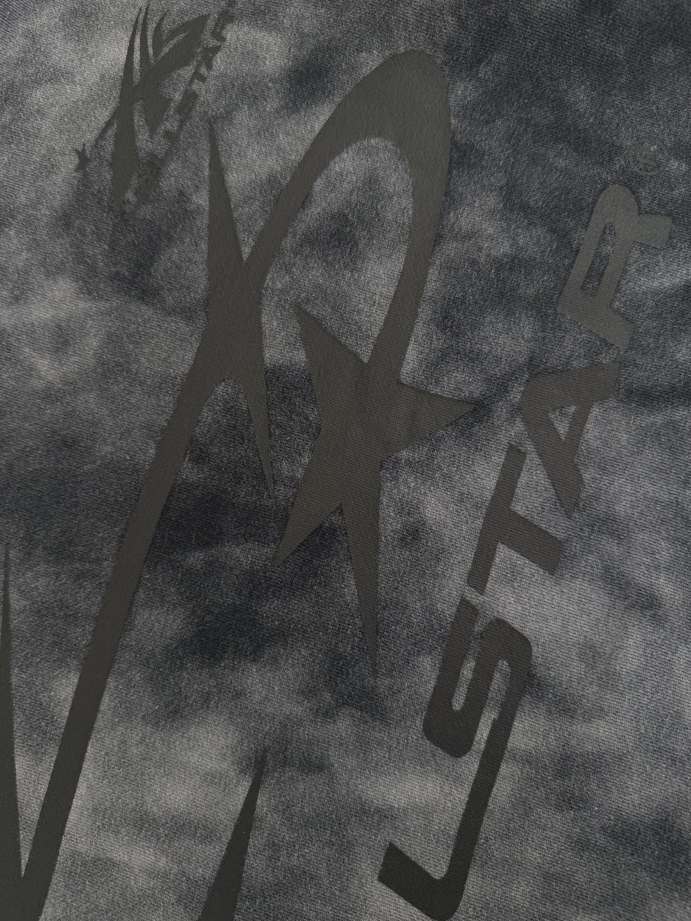 Hellstar Phantom Washed Hoodie – Charcoal