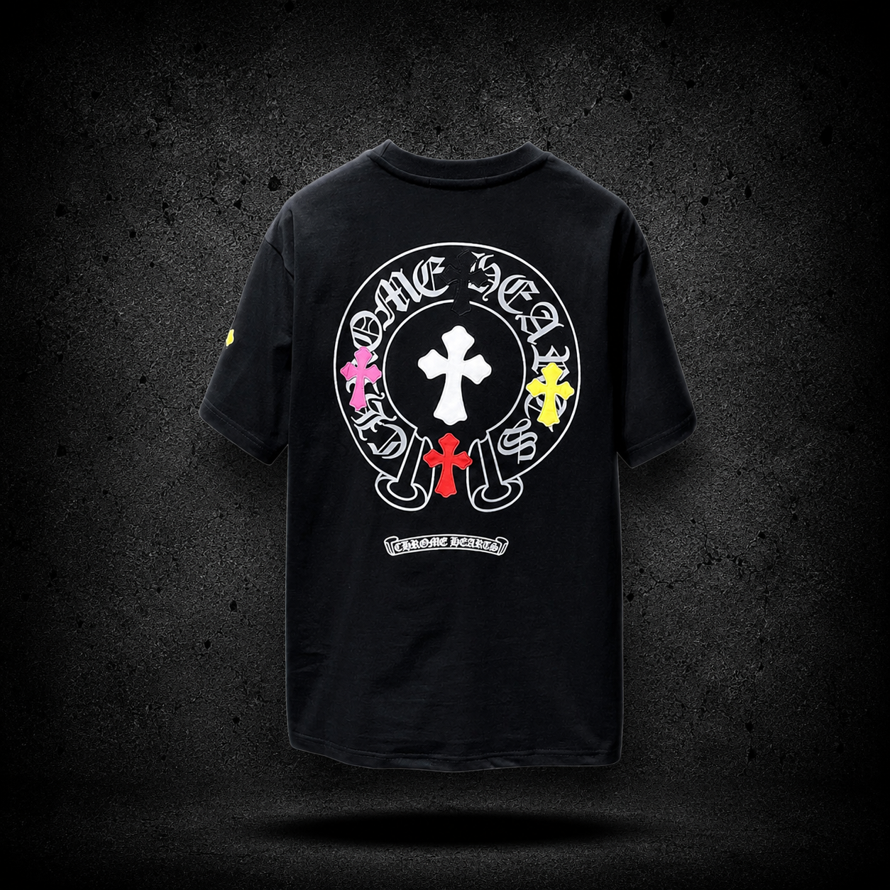 Playera Chrome Hearts Multi Cross Black