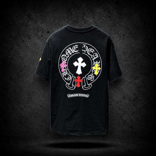 Playera Chrome Hearts Multi Cross Black