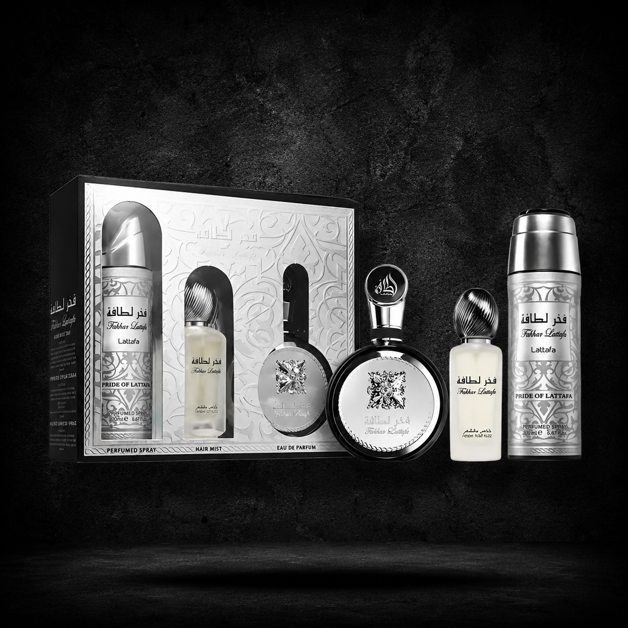 PERFUME Lattafa Fakhar Gift Set para Hombre