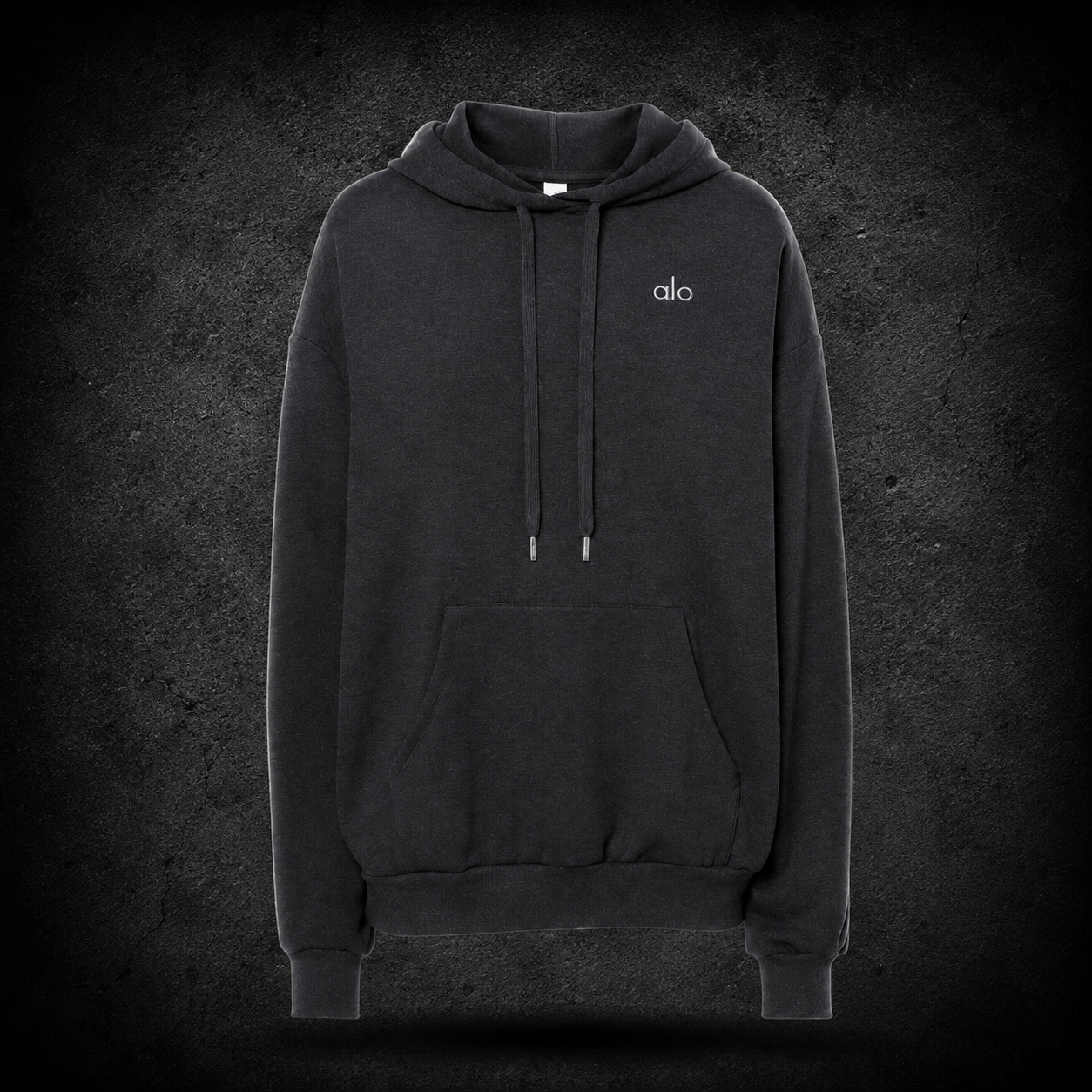 Alo Minimal Hoodie – Charcoal